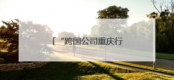 “跨国公司重庆行”活动成功举办
