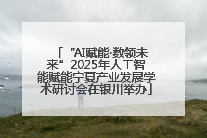 “AI赋能·数领未来”2025年人工智能赋能宁夏产业发展学术研讨会在银川举办
