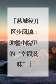 盐城经开区步凤镇：助餐小院里的“幸福滋味”