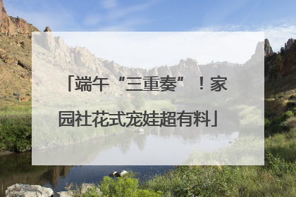端午“三重奏”！家园社花式宠娃超有料