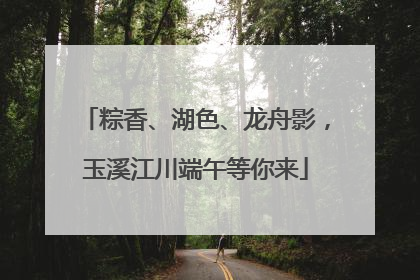 粽香、湖色、龙舟影，玉溪江川端午等你来