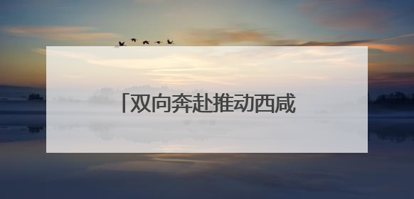 双向奔赴推动西咸一体化深度融合