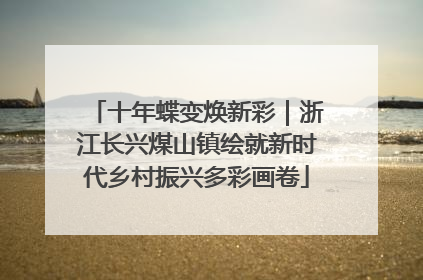 十年蝶变焕新彩｜浙江长兴煤山镇绘就新时代乡村振兴多彩画卷