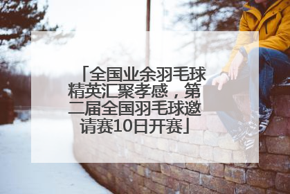 全国业余羽毛球精英汇聚孝感，第二届全国羽毛球邀请赛10日开赛