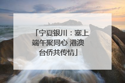 宁夏银川：塞上端午聚同心 港澳台侨共传情