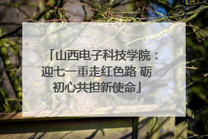 山西电子科技学院：迎七一重走红色路 砺初心共担新使命