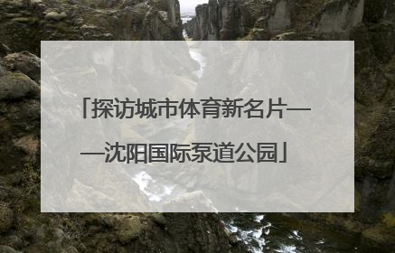 探访城市体育新名片——沈阳国际泵道公园