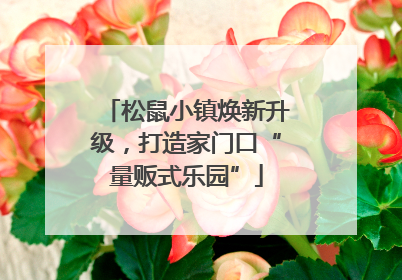 松鼠小镇焕新升级，打造家门口“量贩式乐园”