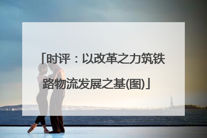时评：以改革之力筑铁路物流发展之基(图)