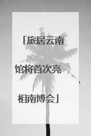 旅居云南馆将首次亮相南博会
