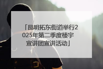 昆明拓东街道举行2025年第二季度楼宇宣讲团宣讲活动