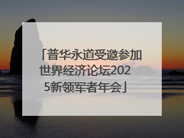 普华永道受邀参加世界经济论坛2025新领军者年会