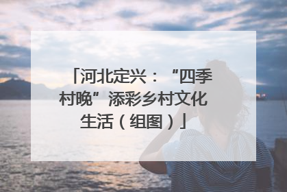 河北定兴：“四季村晚”添彩乡村文化生活（组图）