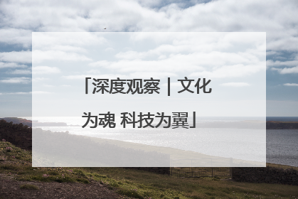 深度观察｜文化为魂 科技为翼