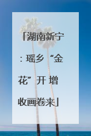 湖南新宁：瑶乡“金花”开 增收画卷来