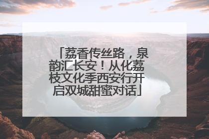 荔香传丝路，泉韵汇长安！从化荔枝文化季西安行开启双城甜蜜对话