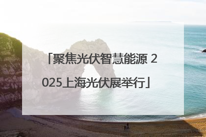 聚焦光伏智慧能源 2025上海光伏展举行