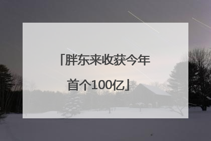 胖东来收获今年首个100亿