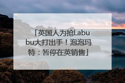 英国人为抢Labubu大打出手！泡泡玛特：暂停在英销售