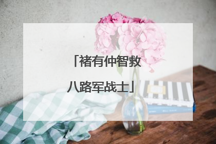 褚有仲智救八路军战士