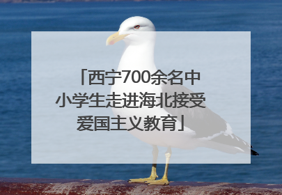 西宁700余名中小学生走进海北接受爱国主义教育