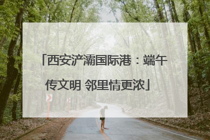 西安浐灞国际港：端午传文明 邻里情更浓