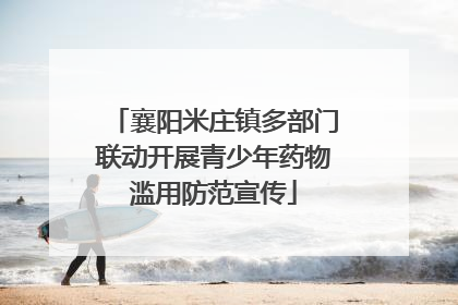 襄阳米庄镇多部门联动开展青少年药物滥用防范宣传