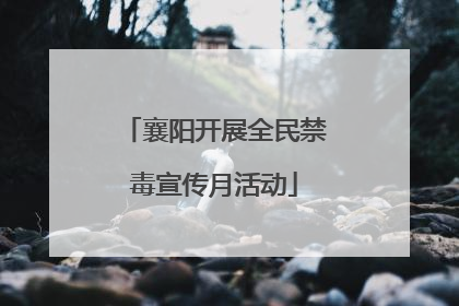 襄阳开展全民禁毒宣传月活动