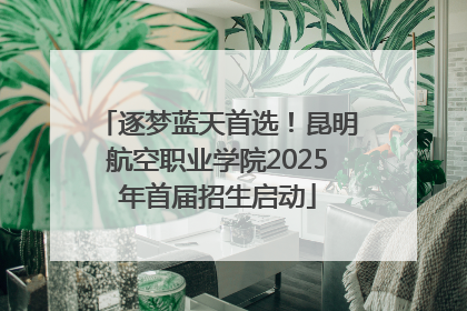 逐梦蓝天首选！昆明航空职业学院2025年首届招生启动
