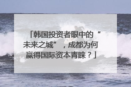 韩国投资者眼中的“未来之城”，成都为何赢得国际资本青睐？