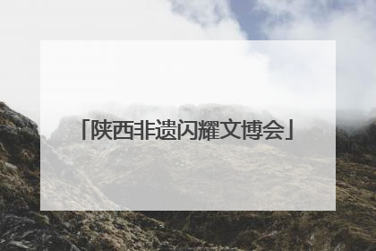 陕西非遗闪耀文博会