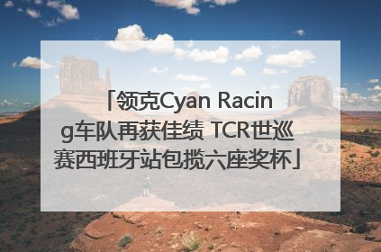 领克Cyan Racing车队再获佳绩 TCR世巡赛西班牙站包揽六座奖杯