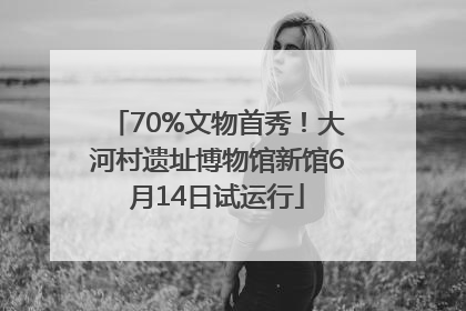 70%文物首秀！大河村遗址博物馆新馆6月14日试运行